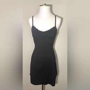 HYFVE Aline sporty black sun dress